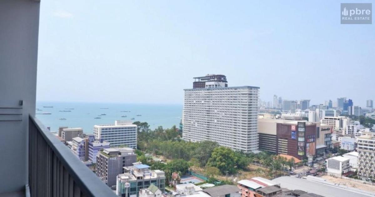 Central Pattaya - Sea View Large Balcony Condo With Infinity Pool Exterior photo
